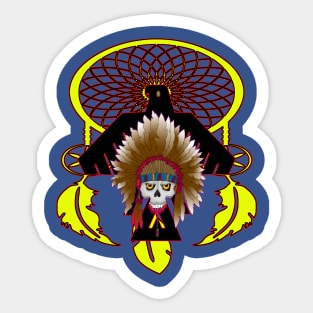 Native American Icons Sticker